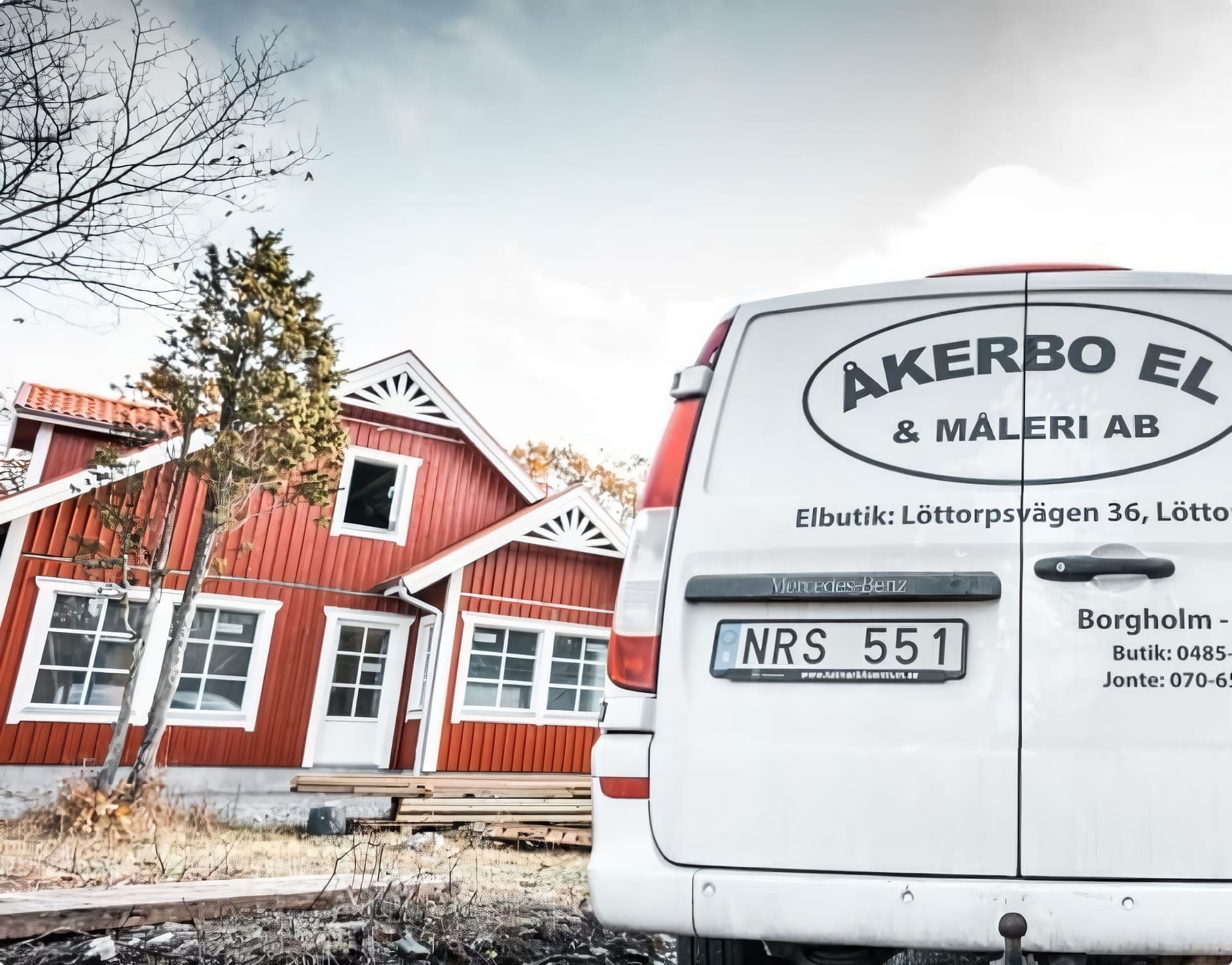 Servicebil från Åkerbo El